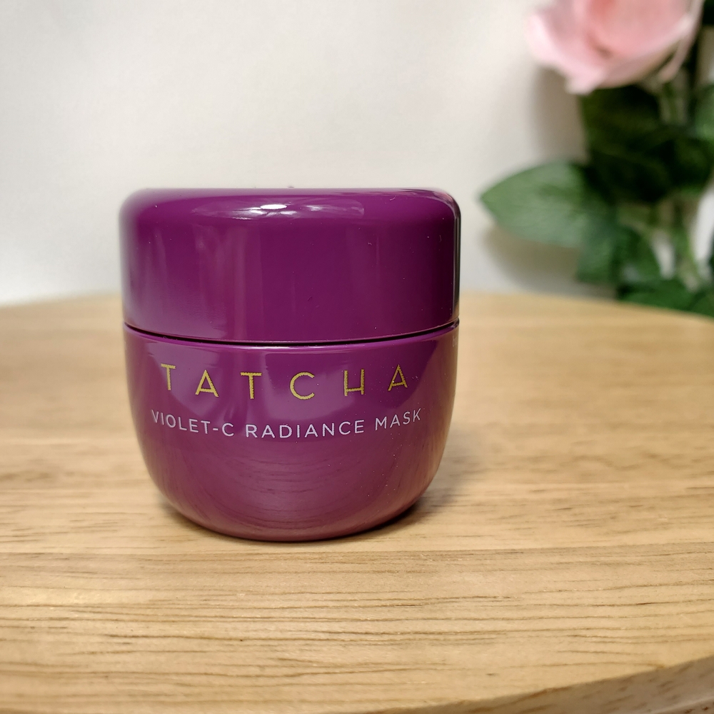 Tatcha Skincare Mask Women Violet C Radiance Mask Travel Jar Skincare NEW
